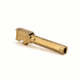 Zaffiri Precision Top Ported Glock 19 Gen 3, Glock 19 Gen 4 9mm Luger Non-Threaded Pistol Barrel, 3.90in, 1-10 RH Twist, PVD, Gold, BA-G19G14-TP-GLD