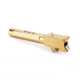 Zaffiri Precision Top Ported Glock 19 Gen 5 9mm Luger Non-Threaded Pistol Barrel, 3.95in, 1-10 RH Twist, PVD, Gold, BA-G19G5-TP-GLD