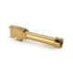 Zaffiri Precision Glock 43X 9mm Luger Threaded Pistol Barrel, 3.90in, 1-10 RH Twist, PVD, Gold, BA-G43-TH-GLD