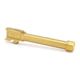 Zaffiri Precision Glock 48 9mm Luger Threaded Pistol Barrel, 4.68in, 1-10 RH Twist, PVD, Gold, BA-G48-TH-GLD