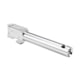 Zaffiri Precision IBS Glock 17 Gen 3, Glock 17 Gen 4 9mm Luger Non-Threaded Pistol Barrel, 4.37in, 1-10 RH Twist, Polished, Stainless, BA-G17G14-CP-SS