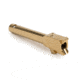 Zaffiri Precision IBS Glock 17 Gen 5 9mm Luger Non-Threaded Pistol Barrel, 4.42in, 1-10 RH Twist, PVD, Gold, BA-G17G5-CP-GLD
