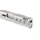 Zaffiri Precision Side Ported Glock 43X 9mm Luger Non-Threaded Pistol Barrel, 3.06in, 1-10 RH Twist, Polished, Stainless, BA-G43-SP-SS