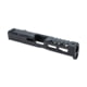 Zaffiri Precision ZPS2 Glock 19 Gen 5 Pistol Slide, Black, SL-G19G5-ZPS2-RMR-BLK
