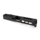 Zaffiri Precision ZPS3 Glock 19 Gen 3, Ruger RXM 9mm Luger Pistol Slide, Black, SL-G19G3-ZPS3-RMR-BLK