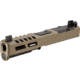 Zaffiri Precision ZPS2 Glock 19 Gen 5 Complete Pistol Slide, Nitride, Flat Dark Earth/Black, G19G5-ZPS2-RMR-FDE-FC-BN