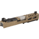 Zaffiri Precision ZPS2 Glock 19 Gen 5 Complete Pistol Slide, Polished, Flat Dark Earth/Stainless, G19G5-ZPS2-RMR-FDE-FC-SS