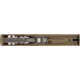 Zaffiri Precision ZPS2 Glock 19 Gen 5 Complete Pistol Slide, Polished, Flat Dark Earth/Stainless, G19G5-ZPS2-RMR-FDE-FC-SS