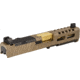 Zaffiri Precision ZPS2 Glock 19 Gen 5 Complete Pistol Slide, PVD, Flat Dark Earth/Gold, G19G5-ZPS2-RMR-FDE-FC-GLD