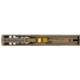 Zaffiri Precision ZPS2 Glock 19 Gen 5 Complete Pistol Slide, PVD, Flat Dark Earth/Gold, G19G5-ZPS2-RMR-FDE-FC-GLD