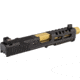Zaffiri Precision ZPS2 Glock 19 Gen 5 Threaded Complete Pistol Slide, PVD, Black/Gold, G19G5-ZPS2-RMR-BLK-TH-GLD