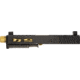 Zaffiri Precision ZPS2 Glock 19 Gen 5 Threaded Complete Pistol Slide, PVD, Black/Gold, G19G5-ZPS2-RMR-BLK-TH-GLD