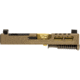 Zaffiri Precision ZPS2 Glock 43X Complete Pistol Slide, PVD, Flat Dark Earth/Gold, G43-ZPS2-RMSc-FDE-FC-GLD
