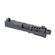 Zaffiri Precision ZPS2 Glock 43X Threaded Complete Pistol Slide, Nitride, Black/Black, G43-ZPS2-RMSc-BLK-TH-BN