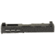 Zaffiri Precision ZPS3 Ported Glock 19 Gen 3 Complete Pistol Slide, Nitride, Black/Black, G19G3-ZPS3-RMR-BLK-TP-BN