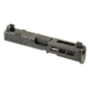 Zaffiri Precision ZPS3 Ported Glock 19 Gen 5 Complete Pistol Slide, Nitride, Black/Black, G19G5-ZPS3-RMR-BLK-TP-BN