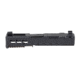 Zaffiri Precision ZPS3 Ported Glock 43X Complete Pistol Slide, Nitride, Black/Black, G43-ZPS3-RMSc-BLK-TP-BN