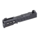 Zaffiri Precision ZPS3 Ported Glock 43X Complete Pistol Slide, Nitride, Black/Black, G43-ZPS3-RMSc-BLK-TP-BN