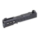 Zaffiri Precision ZPS3 Ported Glock 43X Complete Pistol Slide, Nitride, Black/Black, G43-ZPS3-RMSc-BLK-TP-BN