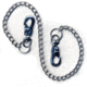 Zak Tool Corrections Key Ring Chain, Nickel, 30, ZT62-BLK