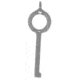Zak Tool Standard Issue Handcuff Key, Nickel, Pack of 12 ZT50