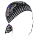 Zan Headgear Cotton Flydanna, One Size, USA Gun Skull, Z711