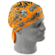 Zan Headgear Flydanna Orange Tribal Skull Z669