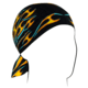 Zan Headgear Cotton Flydanna, One Size, Hot Rod Flame, Z435