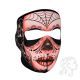 Zan Headgear Neoprene Full Mask, Sugar Skull, WNFM082