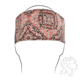 Zan Headgear Headband, Cotton, Highway Honey, Pink Paisley, Rhines HHBV115