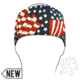 Zan Headgear Headband, Cotton, Wavy American Flag HBV265
