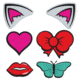 Zan Headgear Modi-Face Mask Accessory Pack, Glam Pack WNFMV-P02