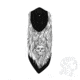 Zan Headgear Neodanna Mask, Cotton-Neoprene, Beard WNEO143