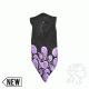 Zan Headgear Neodanna Mask, Cotton-Neoprene, Purple Paisley WNEO139