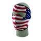 Zan Headgear Full Mask, Neoprene, Stars &amp; Stripes USA Flag WNFM003