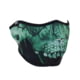 Zan Headgear Neoprene Half Face Mask, Cyber Skull - WNFM452H