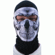 Zan Headgear Coolmax Balaclava, Extreme B&W Skull WBC002NFME