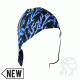 Zan Headgear Welders Cap, Cotton, Blue Lightning, Size 7.25 CPW226M