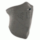 Zanheadgear 3-Panel Half Mask, Neoprene, Gray Reverses to Teal WNFM403H3