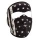 Zan Headgear Neoprene Full Mask, B&amp;W Vintage Flag, WNFM091