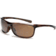 Zeal Optics Backyard Sunglasses, Wood Grain Frame and Polarized Dark Grey Lens 10062