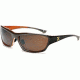 Zeal Optics Boundary Sunglasses, Brown + Orange Gloss Frame and Polarized Copper Lens 10033