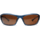 Zeal Optics Boundary Sunglasses, Clear Blue Gloss Frame and Polarized Copper Lens 10034