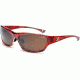 Zeal Optics Boundary Sunglasses, Clear Rust Wood Grain Frame and Polarized Copper Lens 10035