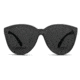 Zeal Optics Dakota Sunglasses, Matte Black Frame, Polarized Dark Grey Lens, Polarized, 10888