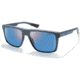Zeal Optics Divide Recycled Plastics and Plant-Based Rectangular Polarized Sunglasses, Midnight/Horizon Blue, Medium, 11839