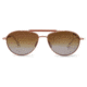 Zeal Optics Fairmont Sunglasses, Matte Gold Frame, Polarized Gradient Copper Lens, Polarized, 10946
