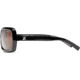 Zeal Optics Felicity Womens Sunglasses, Black Gloss Frame and Polarized Copper Lens 10024