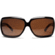 Zeal Optics Felicity Womens Sunglasses, Brown Plaid Frame and Polarized Copper Lens 10028
