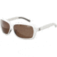 Zeal Optics Felicity Womens Sunglasses, White Gloss Frame and Polarized Copper Lens 10025